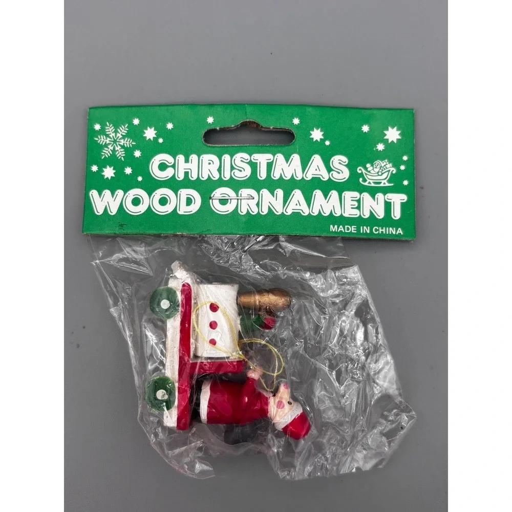 VTG Christmas Ornaments Lot 17 Brass Horse Wood Nutcracker Soldier Humpty Dumpty